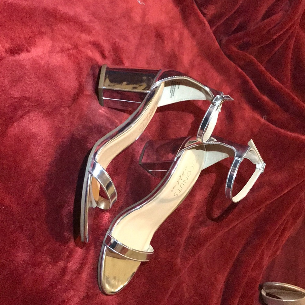 Silver heels